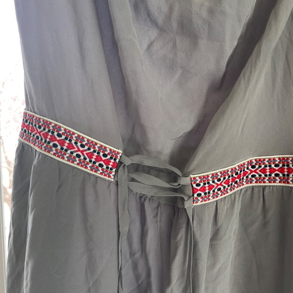 Gypsy 05 Silk Maxi Tube Dress Grey Cream Tie Dye - Picture 6 of 6